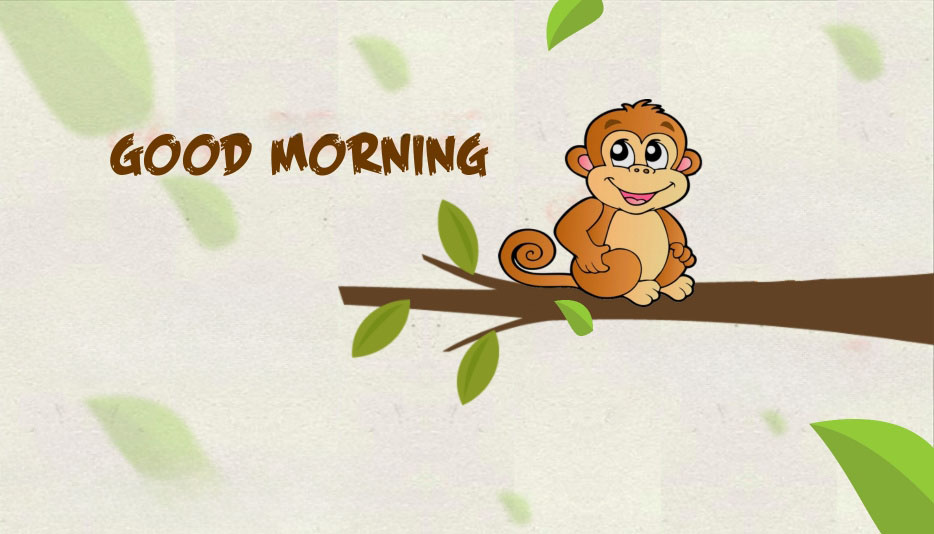 Good Morning Monkey Images
