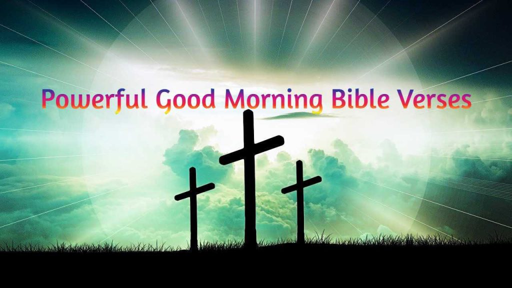 Good Morning Bible Verses for Children