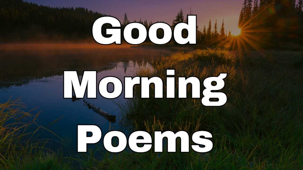 Romantic Good Morning Poems for Lovers {Short, Deep, Long Distance Poetry}
