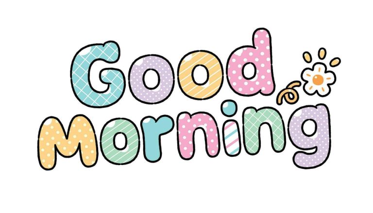 Good Morning clip art